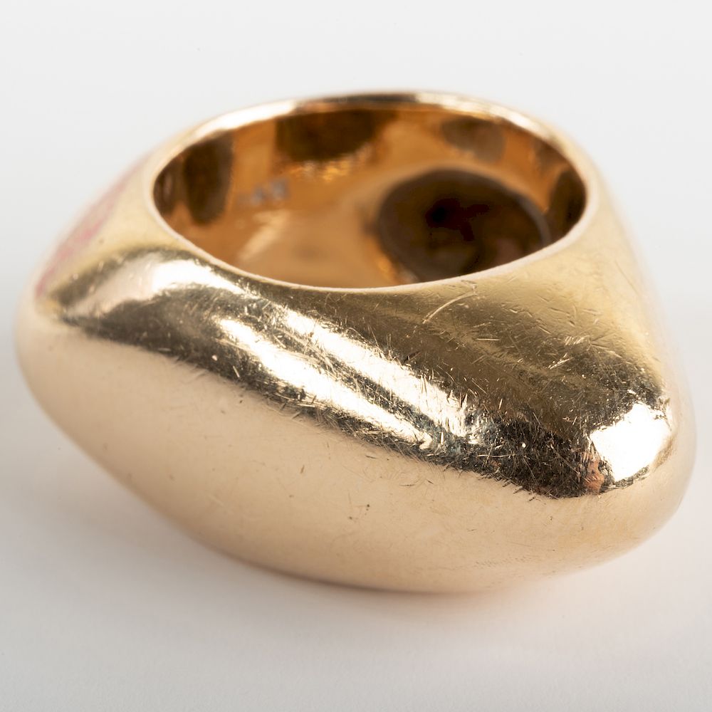 Appraisal: K Gold Free Form Ring K Gold Free Form Ring