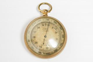 Appraisal: Short Mason London Tycos Pocket Barometer th C Antique Tycos