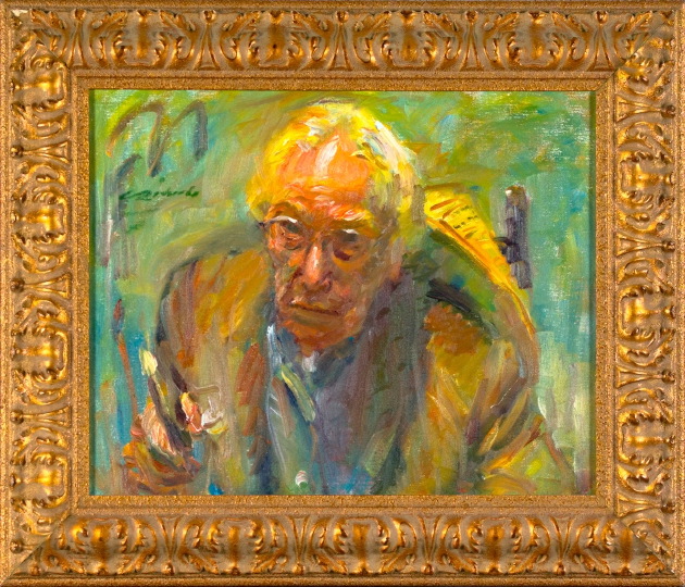 Appraisal: Charles Whitfield Richards American New Orleans - Self Portrait oil