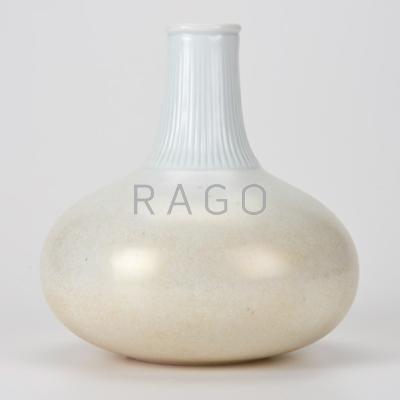 Appraisal: GIOVANNI GARIBOLDI RICHARD GINORI Ceramic vase in matte white glaze