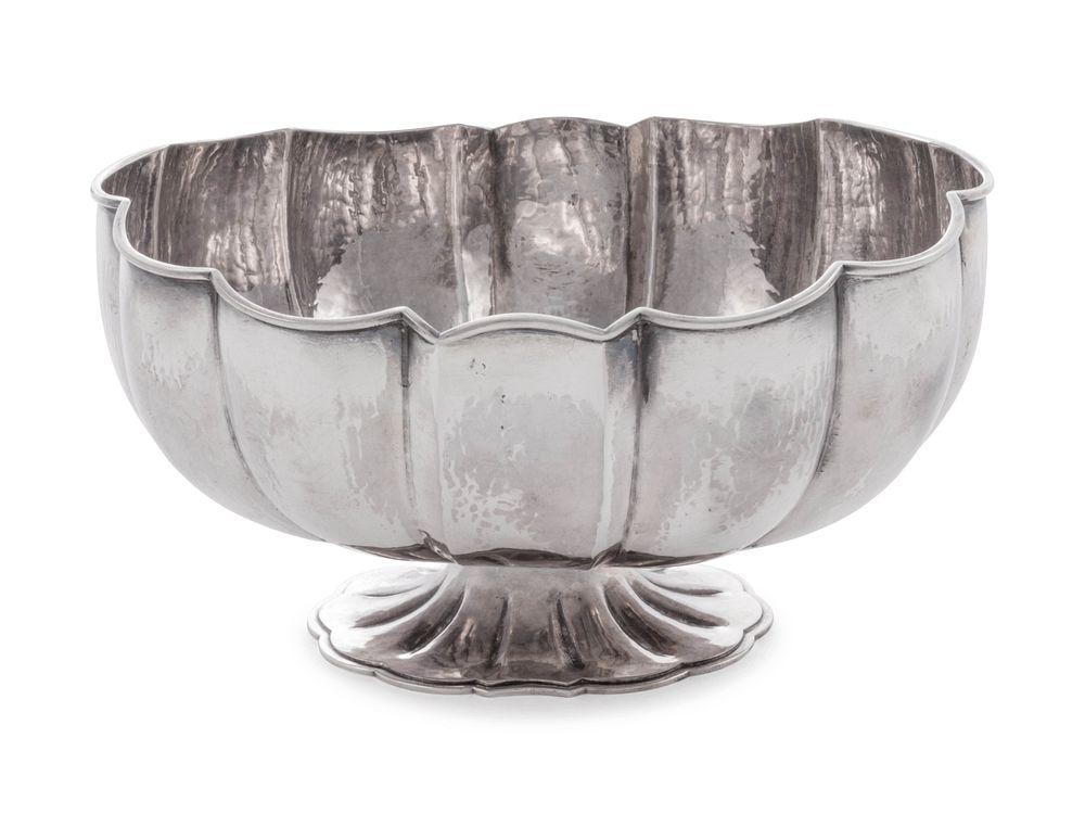 Appraisal: A Buccellati Silver Centerpiece Bowl A Buccellati Silver Centerpiece Bowl