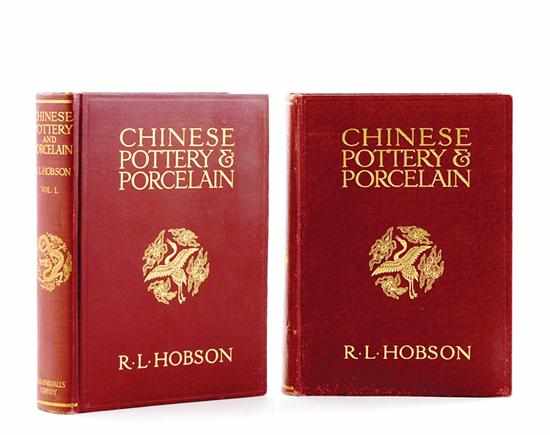 Appraisal: Rare books Antique Chinese pottery and porcelain published Hobson R