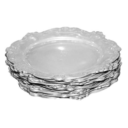 Appraisal: Set of Twelve Gorham Sterling Silver Butter Plates Estimate nbsp