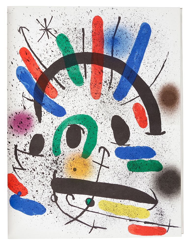 Appraisal: MIRO Joan - Joan Miro Lithographs Volume I Text by