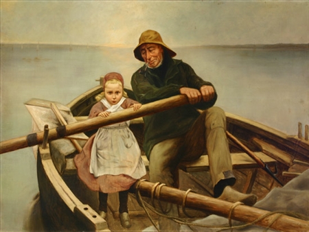 Appraisal: Charles Armor American - The Helping Hand After Emile Renouf