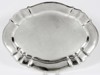 Appraisal: GORHAM STERLING TRAY L Having a molded border in the