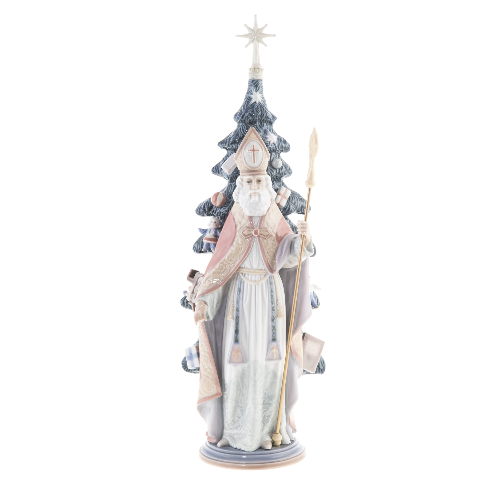 Appraisal: LLADRO PORCELAIN SAINT NICHOLAS in H