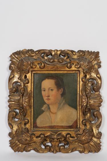 Appraisal: MANNER OF ALESSANDRO ALLORI A portrait of a woman against