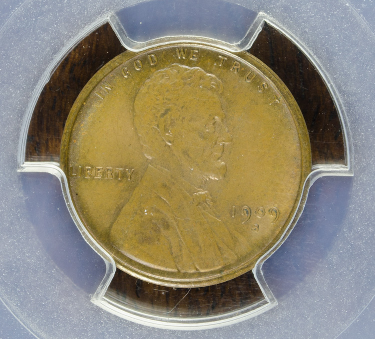 Appraisal: -S VDB LINCOLN HEAD PENNY PCGS encapsulated and graded MS