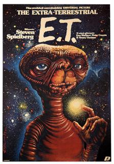 Appraisal: E T The Extra-Terrestrial Polish one sheet x Classic science