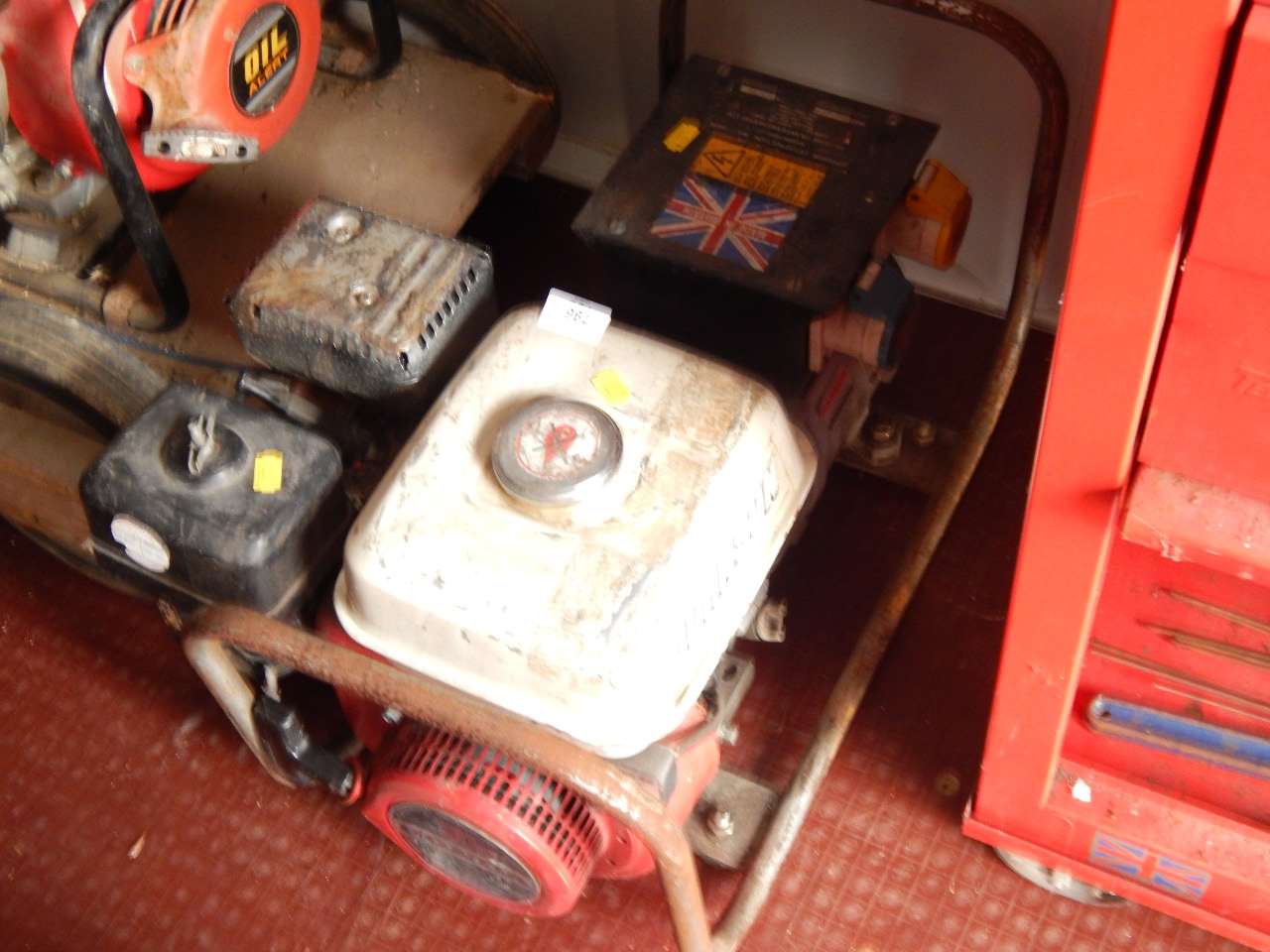 Appraisal: A Johnson Construction Seddans petrol generator