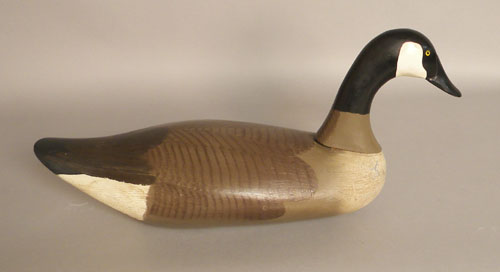 Appraisal: Copy of Madison Mitchell goose decoy late th c l