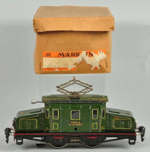 Appraisal: Marklin No RV Steeple Cab Train Loco Description German Circa