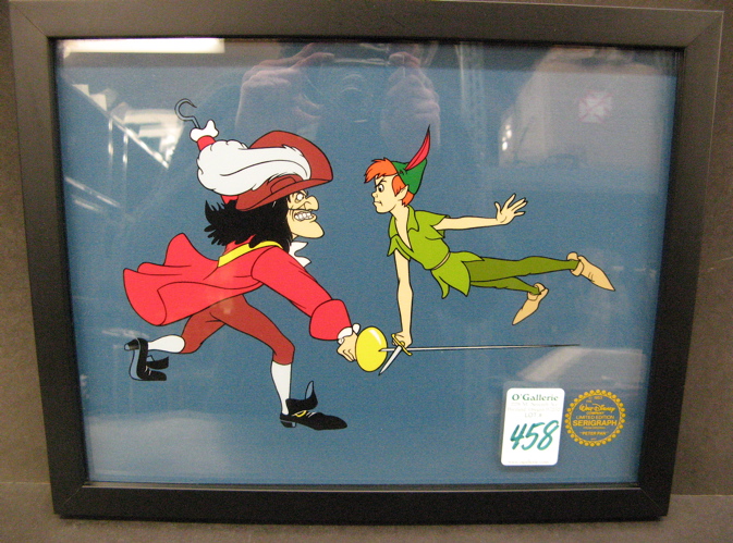 Appraisal: WALT DISNEY COMPANY LIMITED EDITION SERIGRAPH CEL titled Peter Pan