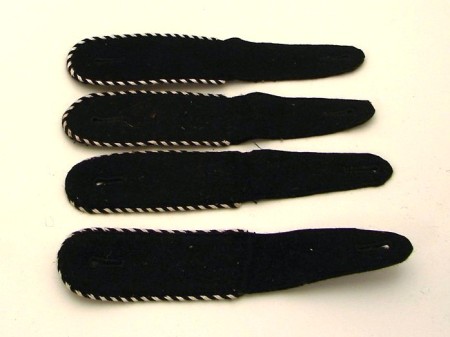 Appraisal: Lot consists of pair early-style SS shoulder boards