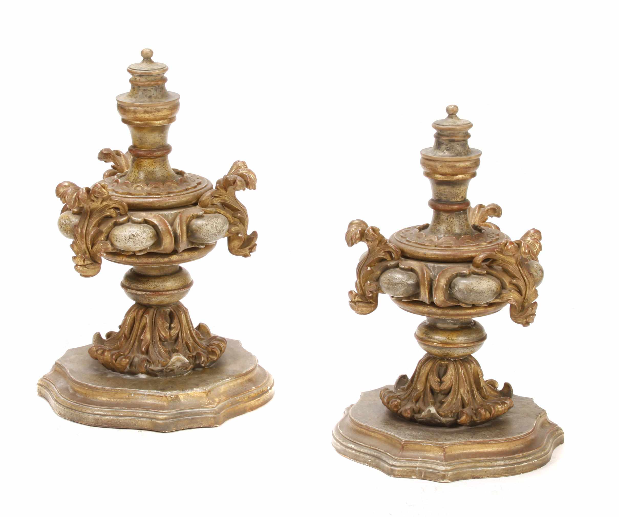 Appraisal: Property of Various Owners A pair of Italian Rococo style