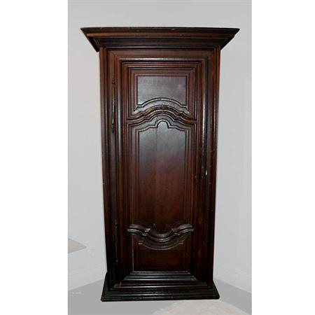 Appraisal: Provincial Louis XV Style Oak Armoire Estimate -