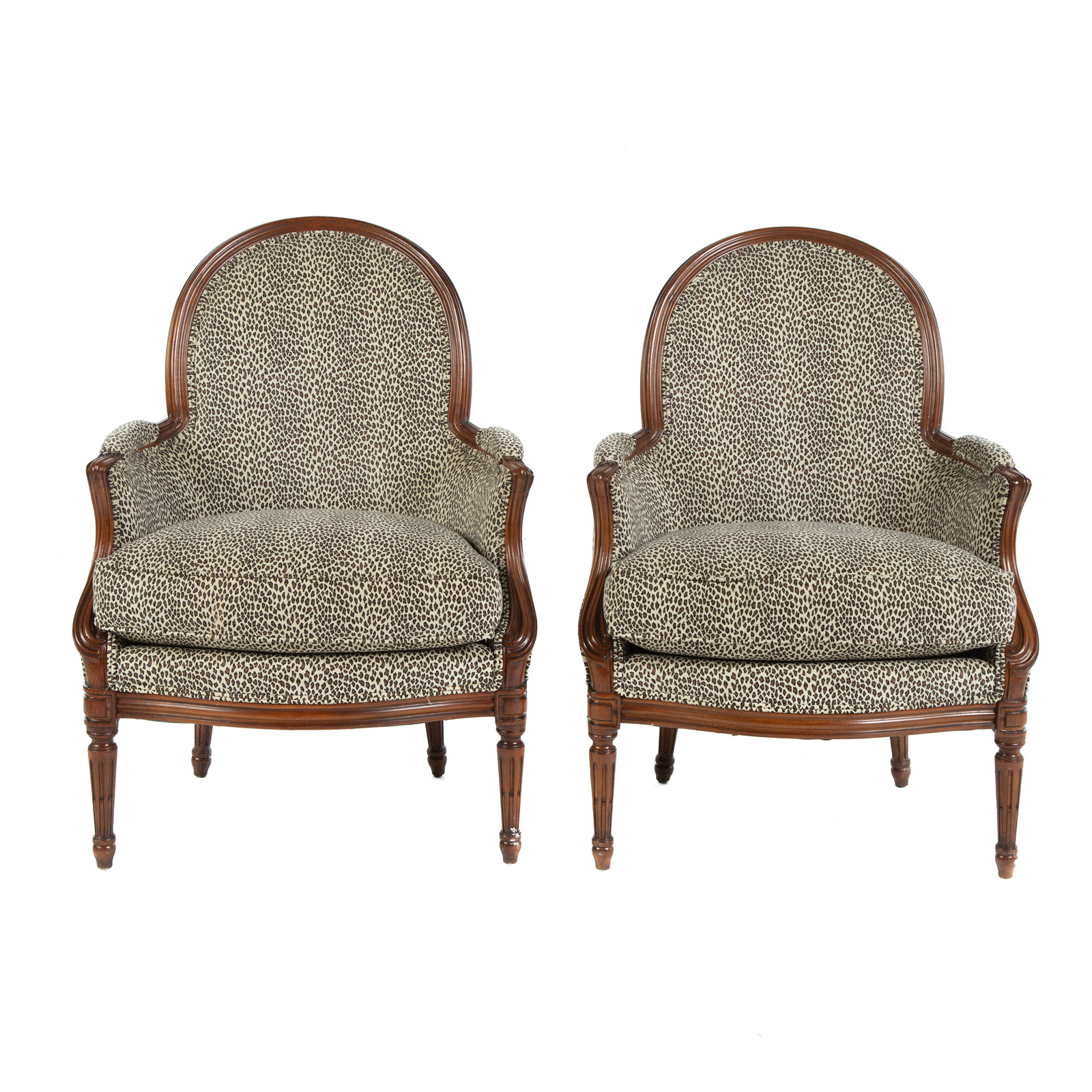 Appraisal: A PAIR OF HENREDON LOUIS XV STYLE UPHOLSTERED CHAIRS th