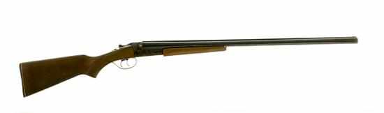 Appraisal: J Stevens -gauge SxS shotgun and Lefever -gauge SxS shotgun