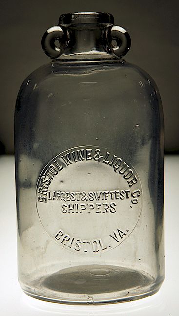 Appraisal: Bristol Tennessee Va Bottle Exclusive on Bidsquare Bristol Wine Liquor