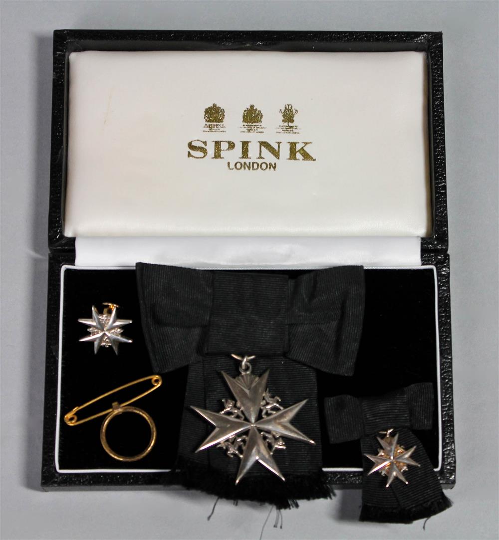 Appraisal: SPINK'S OF LONDON ORDER OF ST JOHN MEDAL Order of