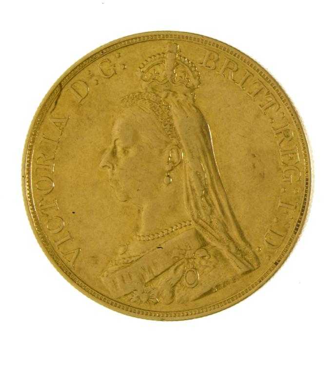 Appraisal: VICTORIA FIVE POUNDS F