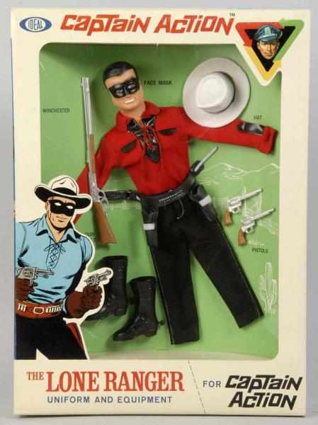 Appraisal: Boxed Lone Ranger Uniform Description set by Ideal Includes uniform