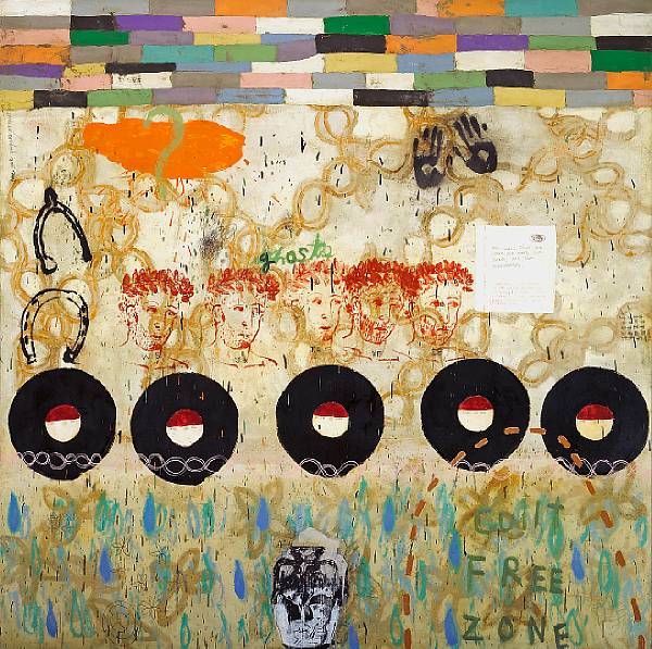 Appraisal: Squeak Carnwath American born New Ghosts Old Ghosts signed titled