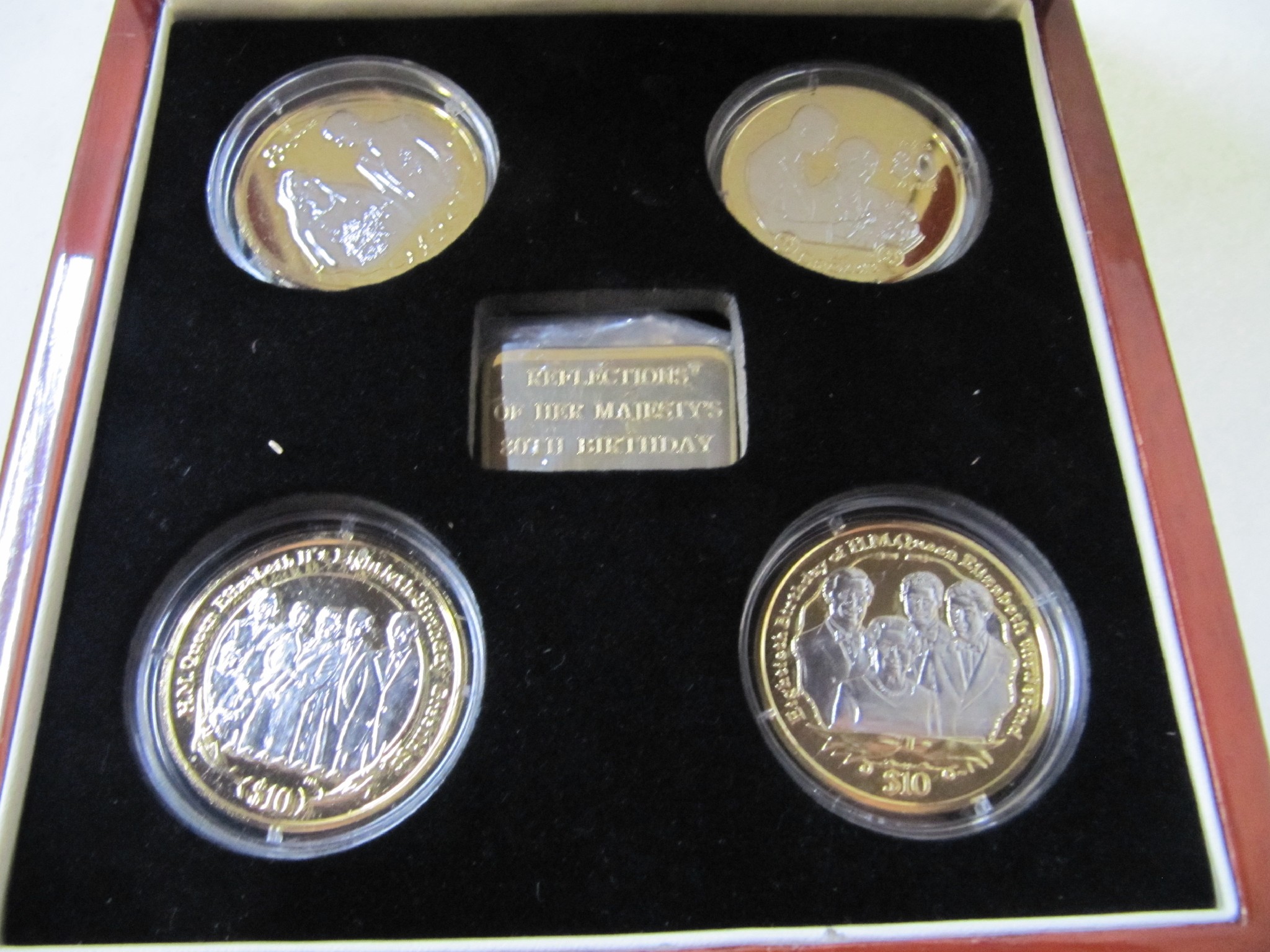 Appraisal: The Millionaires Collection thirty six nickel proof replicas of famous