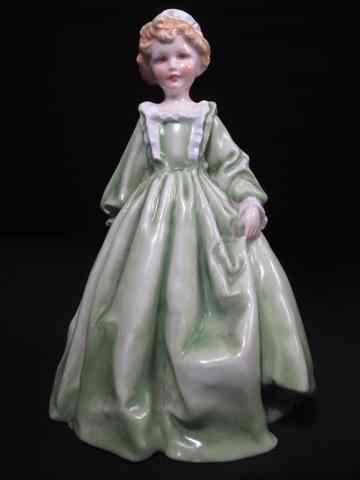 Appraisal: Royal Worcester figurine titled ''Grandmother's Dress '' Signed and titled