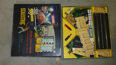 Appraisal: A Scalextric C M Model Motor Racing Set including two