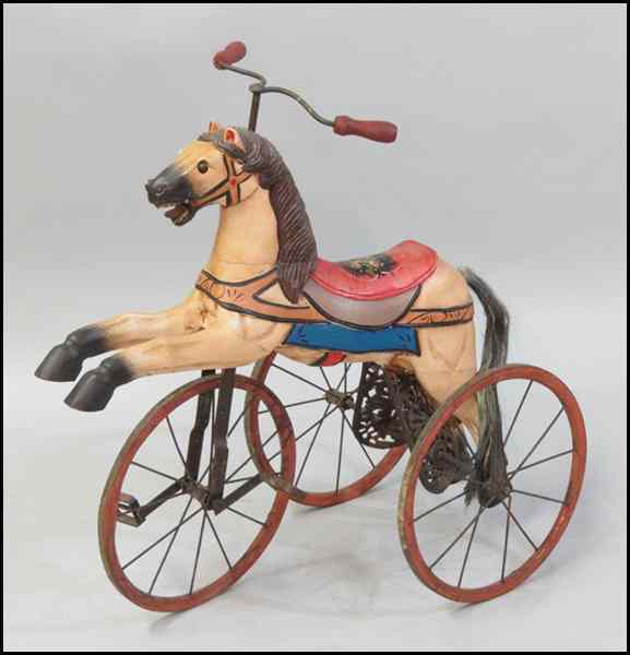 Appraisal: HORSE TRICYCLE H '' W '' D '' Condition No