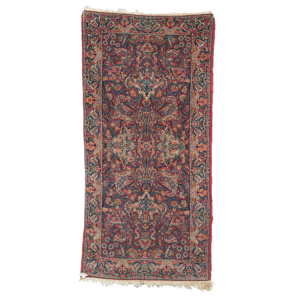 Appraisal: Kerman Rug ft height x ft width m height x