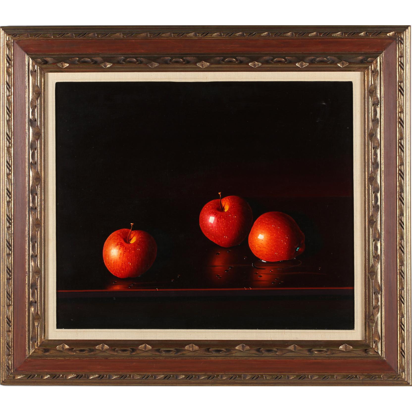 Appraisal: Luciano Guarnieri Italian - Still Life with Apples oil on