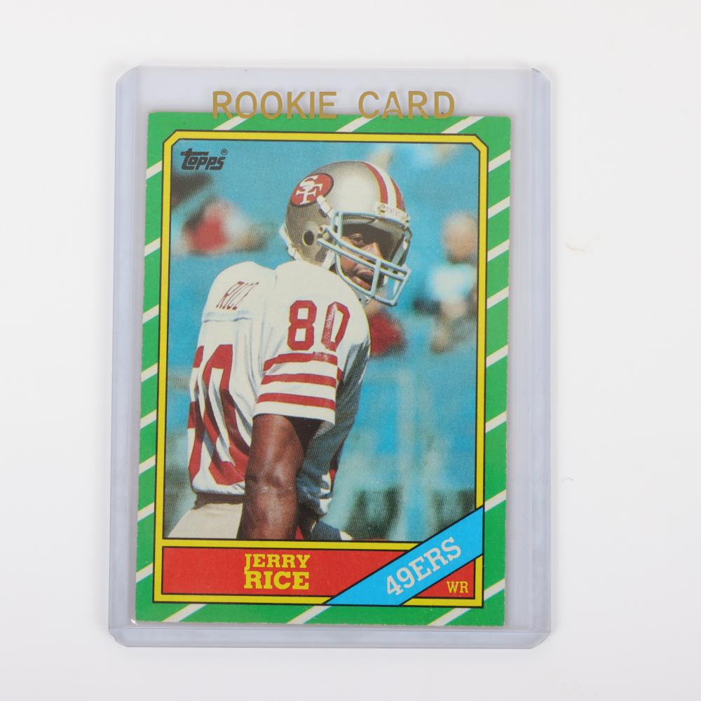 Appraisal: TOPPS FOOTBALL COMPLETE SET W JERRY RICE ROOKIE CARD Topps