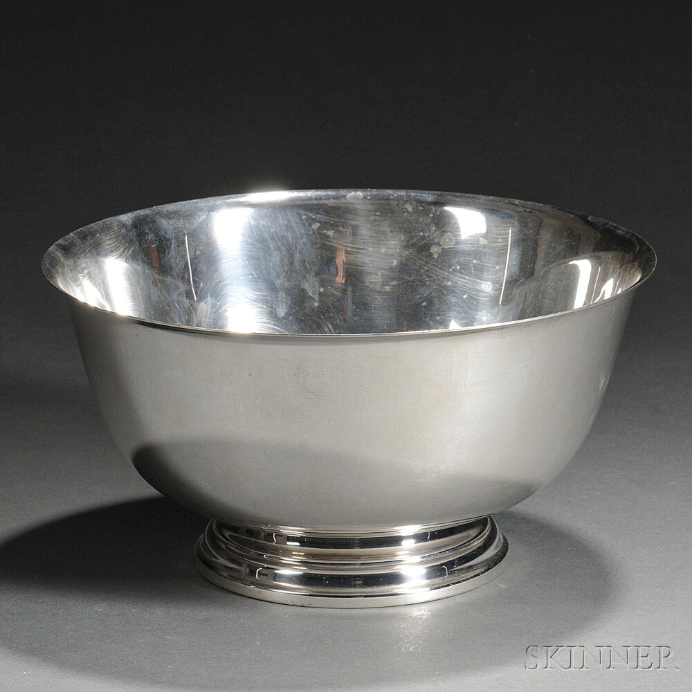 Appraisal: International Sterling Silver Revere Bowl Meriden Connecticut th century of