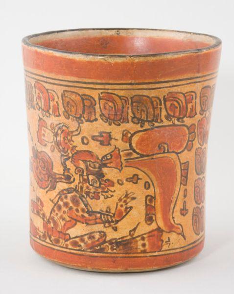 Appraisal: Pre-Columbian Guatemalan Pot polychrome decoration Restored