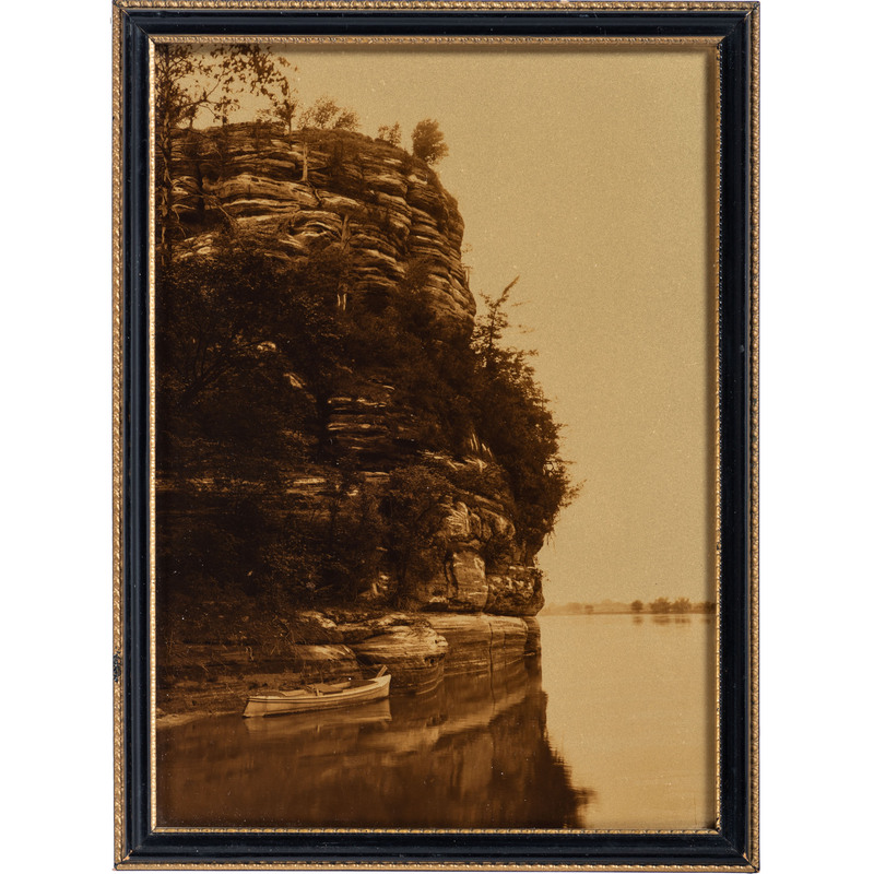 Appraisal: WESTERN AMERICANA BARTON James Bert photographer attributed Orotone of a