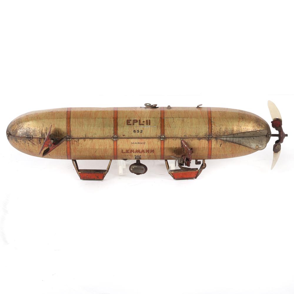 Appraisal: LEHMANN EPL II DIRIGIBLE TIN LITHO CLOCKWORK WIND UP TOY