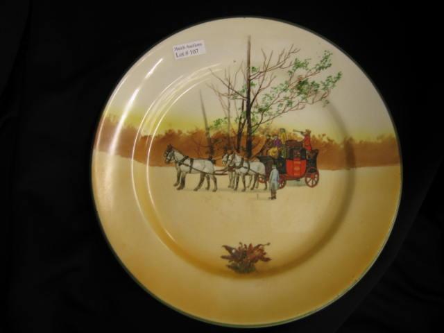 Appraisal: Royal Doulton Coaching Days Seriesware Plate