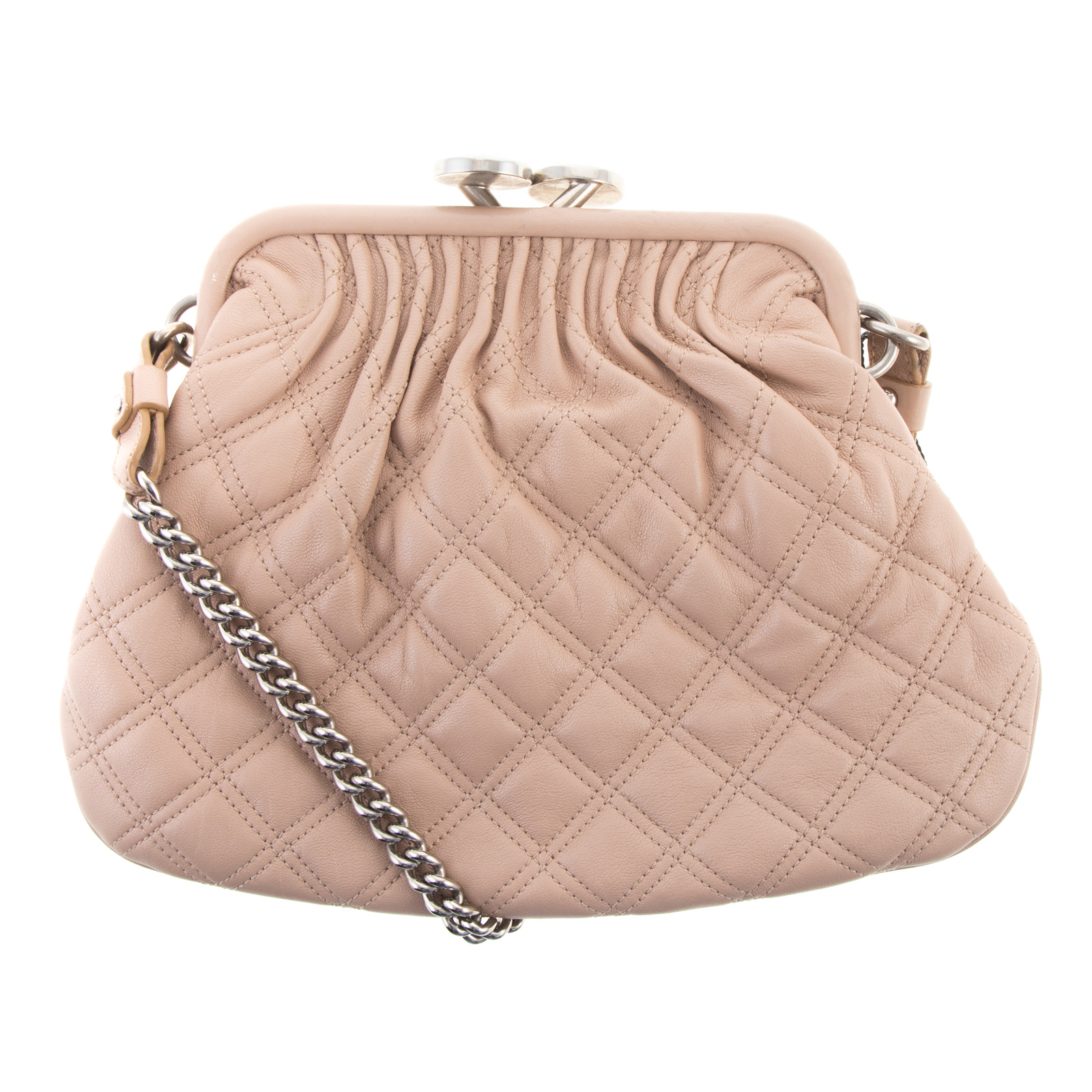 Appraisal: A MARC JACOBS LITTLE STAM SHOULDER BAG A light pink