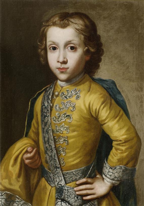 Appraisal: ITALY TH C Portrait of a boy Oil on canvas