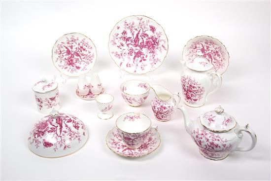 Appraisal: Sale Lot A Coalport China Partial Breakfast Service th century