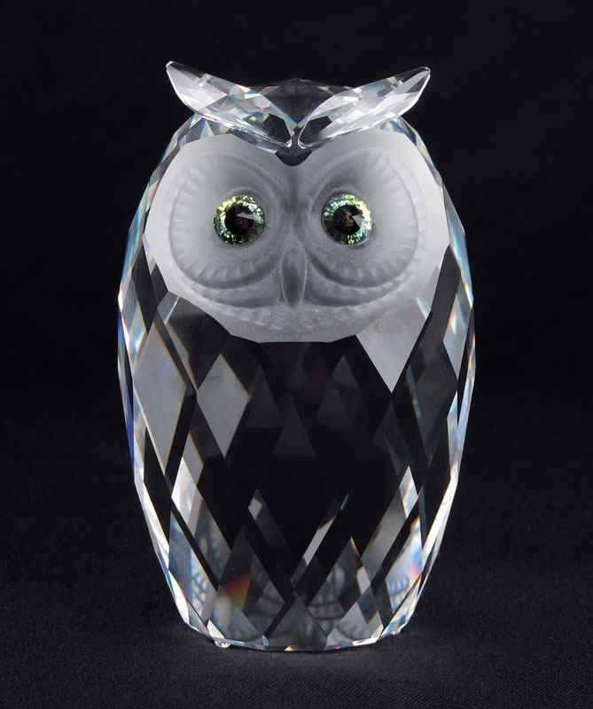 Appraisal: SWAROVSKI CRYSTAL GIANTS - GIANT OWL VARIATION Originally Woodland Friends