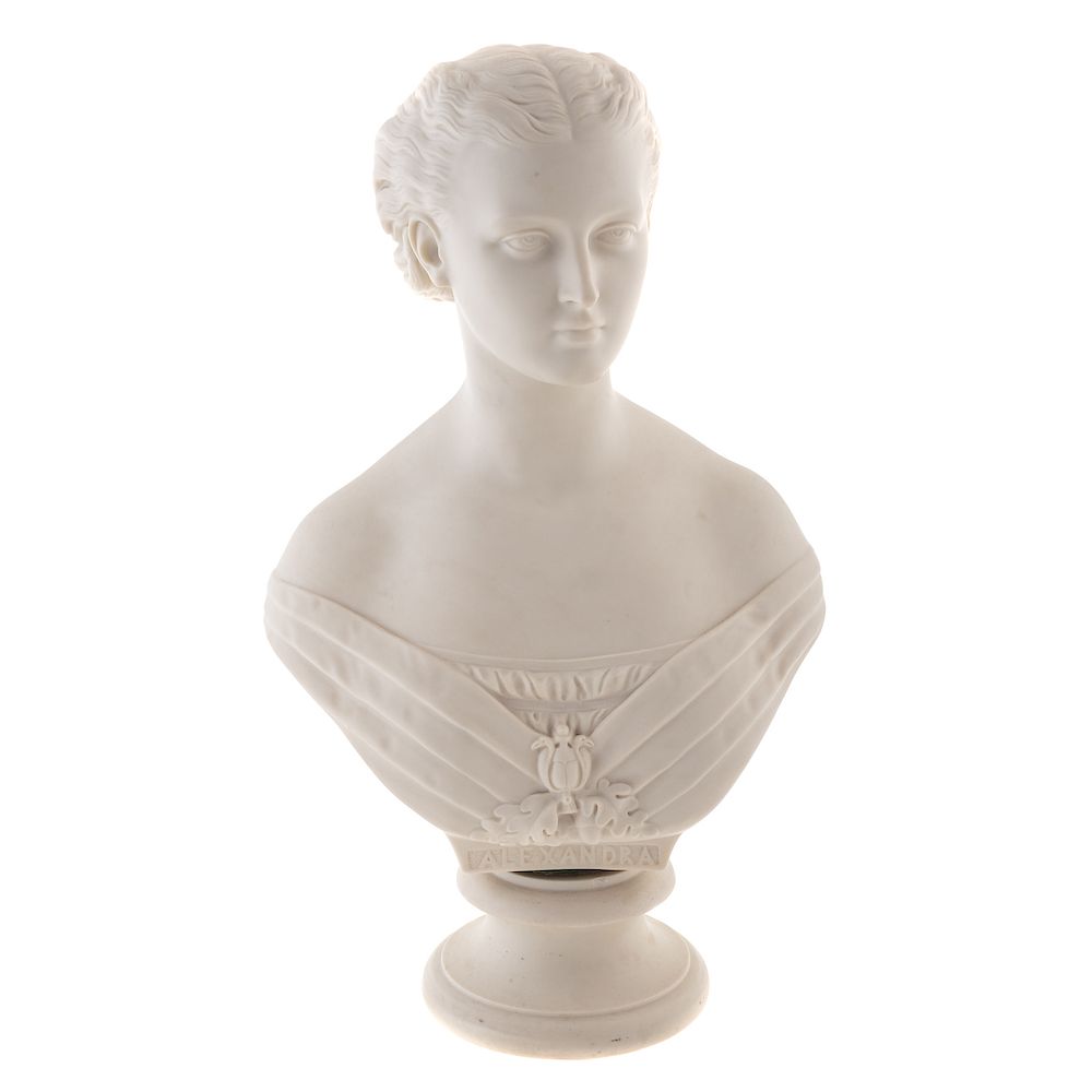 Appraisal: Copeland Parian Bust of Princess Alexandra Modeled by Mary Thorneycroft