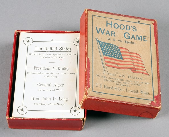 Appraisal: Card game in original box Hood's War Game US vs