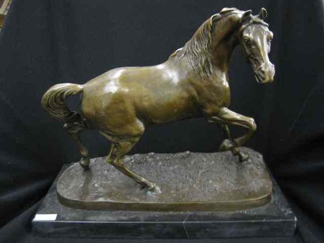 Appraisal: Bronze Statue of a Horse after P J Mene ''