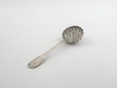 Appraisal: An early th century French fiddle and thread sugar sifter