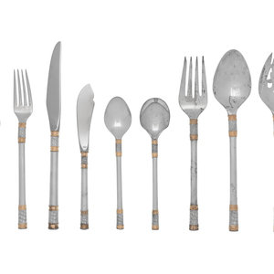 Appraisal: An American Silver Flatware Service Wallace Silversmiths Wallingford CT Last