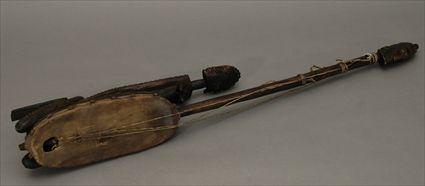 Appraisal: African Stringed Musical Instrument in x in x in Provenance